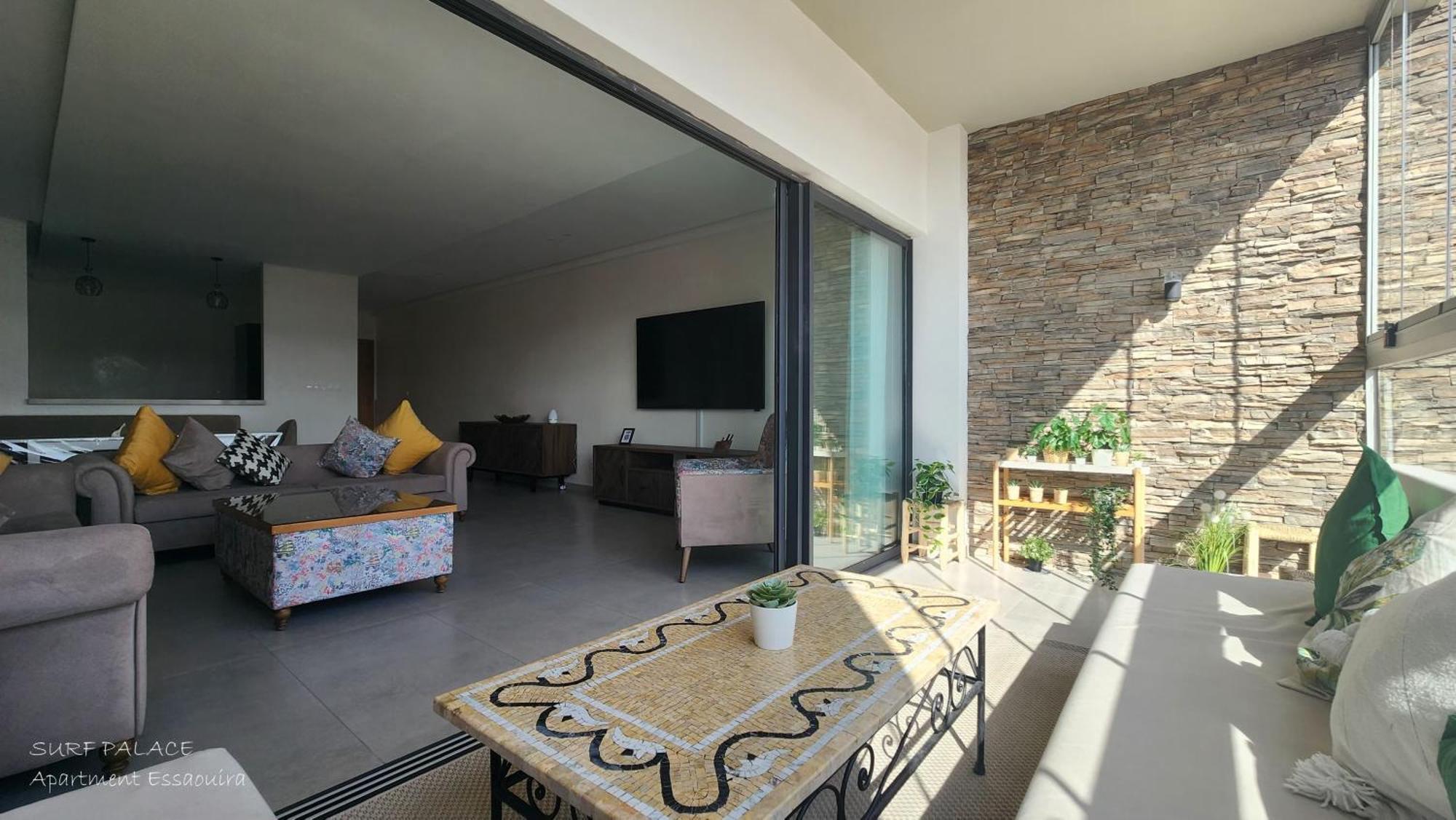 Surf Palace Beachfront Apartment Essaouira Eksteriør billede